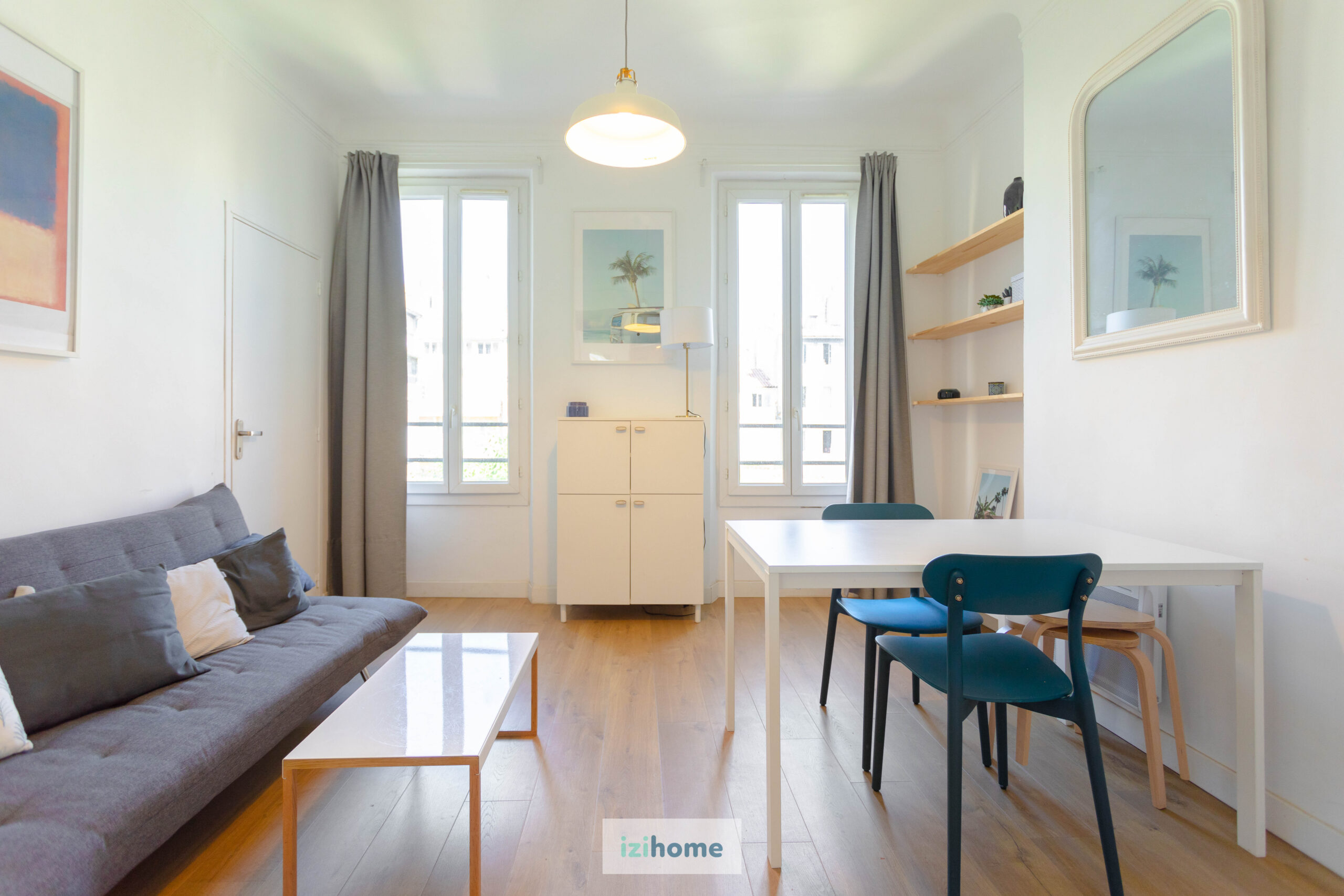 T1 bis lumineux sur cour avec Loggia - Camas